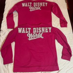 Women’s Walt Disney World Dolman Sleeve Sweatshirt 1971 Pink